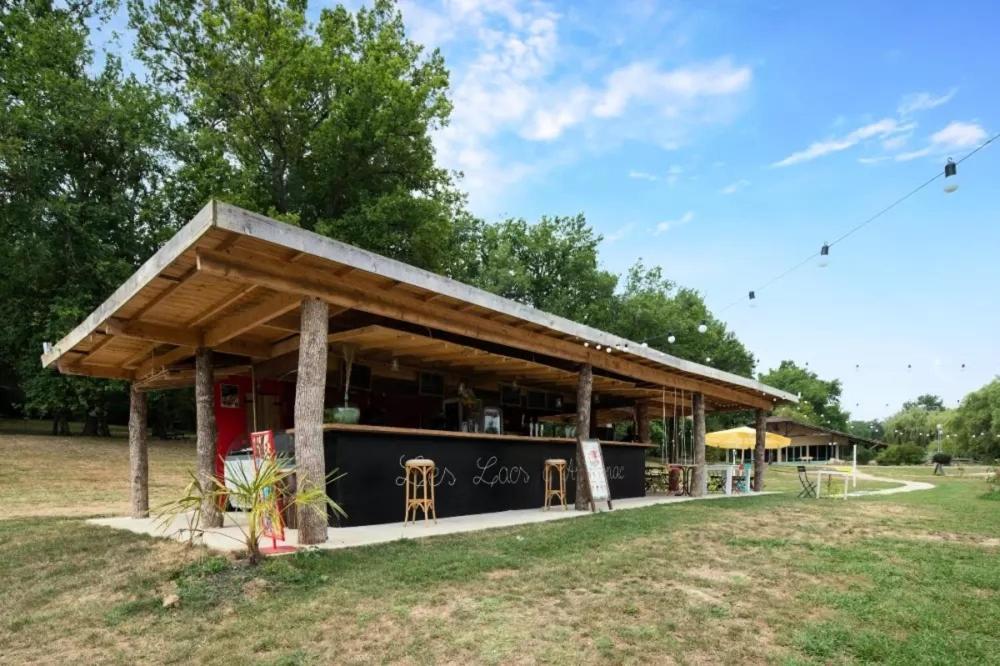 Camping Les Lacs D'Armagnac Bretagne-d'Armagnac Экстерьер фото